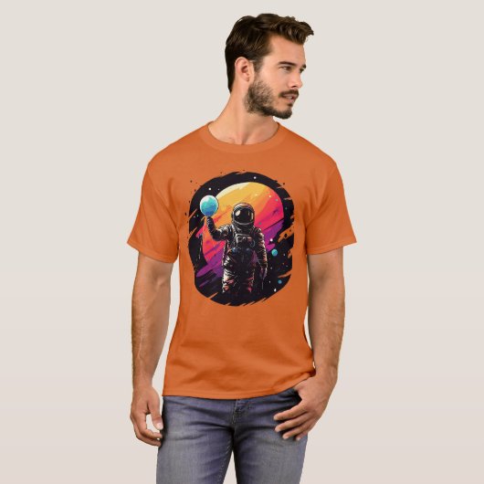 T-shirt Astronaut 3 (Devant entier)