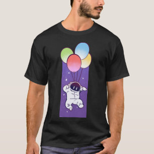 T-shirt Astronaut À Ballons