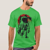 T-shirt Astronaut Abstrait (Devant)