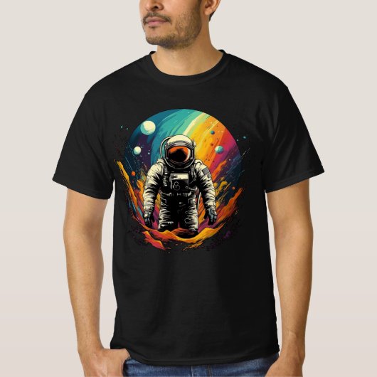 T-shirt Astronaut ArtColor 01 (Devant)
