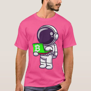 T-shirt Astronaut buys ticket to the moon with BTC 