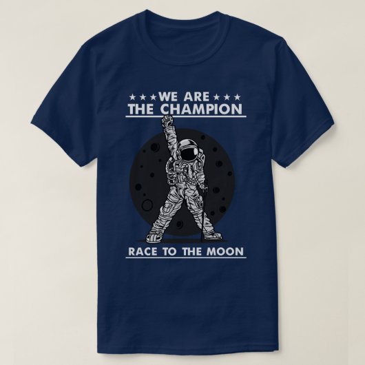 T-SHIRT ASTRONAUT CHAMPION (Design devant)