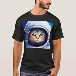 T-shirt Astronaut de chat