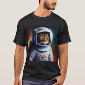 T-shirt Astronaut de chat (Devant)