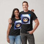 T-shirt Astronaut de chat (Unisexe)