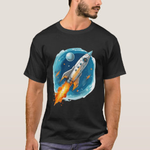 T-shirt Astronaut de vaisseau spatial Science Astrologie A