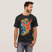 T-shirt Astronaut Disco Biscuits Par Custeez (Devant entier)