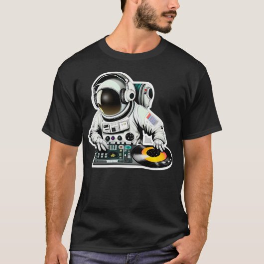 T-shirt Astronaut Dj (Devant)