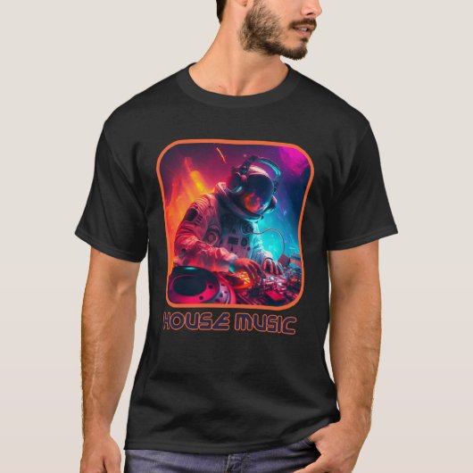 T-shirt Astronaut DJ EDM for Rave Festival House Merch Dan (Devant)
