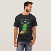 T-shirt Astronaut Egyptian Alien Extraterrestrial Egypt Py (Devant entier)
