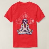 T-shirt Astronaut Elemental Space Meditation I Elements As (Design devant)