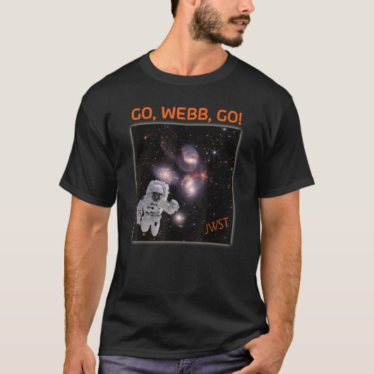 T-shirt Astronaut en Stephanu2019s Quintet Webb Space Tele (Devant)