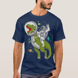 T-shirt Astronaut équitation T-Rex Dinosaur Astro T-Rex Ca