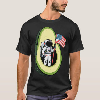 T-shirt Astronaut Et Avocado