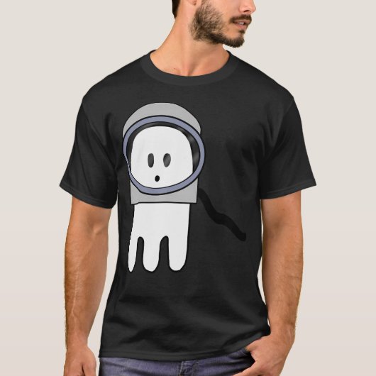 T-shirt Astronaut Ghost (Devant)