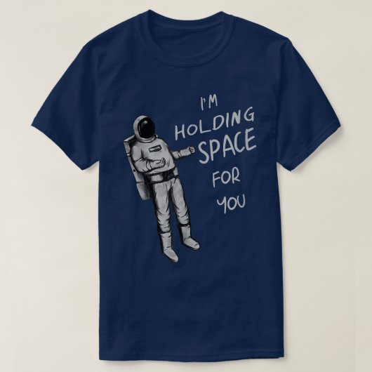 T-shirt Astronaut Holding Space T (Design devant)