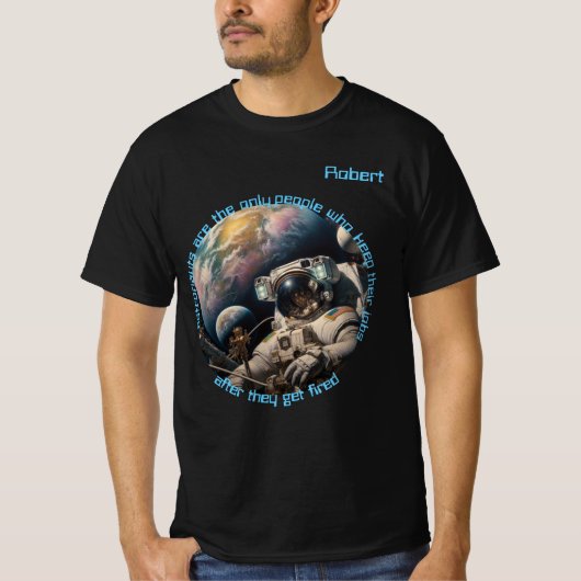 T-shirt Astronaut Hommes (Devant)