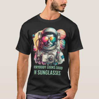 T-shirt Astronaut lunettes de soleil - Espace