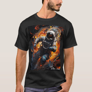 T-shirt Astronaut Mens Tee - Art Générique de haute qualit