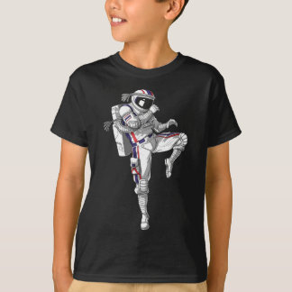 T-shirt Astronaut Muay Thai Boxing Karate Kickboxing Marti
