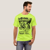 T-shirt Astronaut on Moon Funny Retro 70's Illustration (Devant entier)