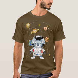 T-shirt Astronaut Planètes d'astronomie spatiale animale A