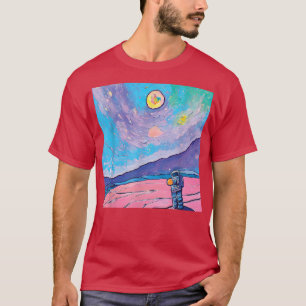 T-shirt Astronaut pour la peinture de l'exploratio