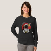 T-shirt Astronaut Ramen Space Astronaut Eating Ramen Pagod (Devant entier)