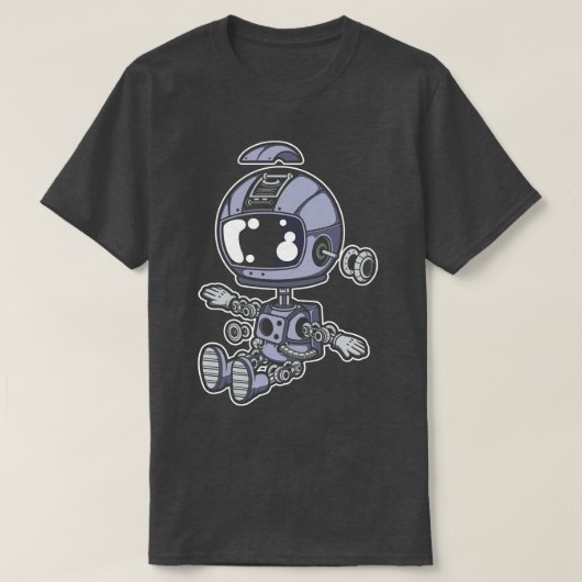T-SHIRT ASTRONAUT ROBOT (Design devant)