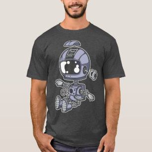 T-SHIRT ASTRONAUT ROBOT