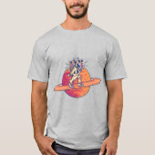 T-shirt Astronaut Saturn (Devant)