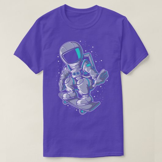 T-SHIRT ASTRONAUT SKATER (Design devant)