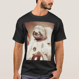 T-shirt Astronaut Sloth