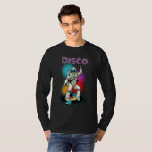 T-shirt Astronaut Space Disco Danser Nouveauté Cool graphi (Devant entier)