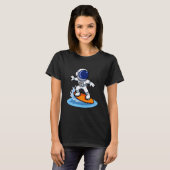 T-shirt Astronaut Surfing Adventure (Devant entier)