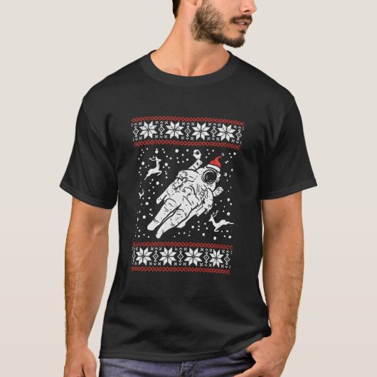 T-shirt Astronaut Ugly Space (Devant)