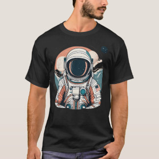T-shirt Astronaut Usa
