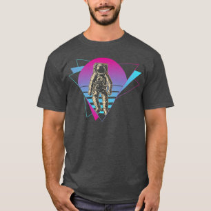 T-shirt Astronaut Vapowave Astronaut planète spatiale