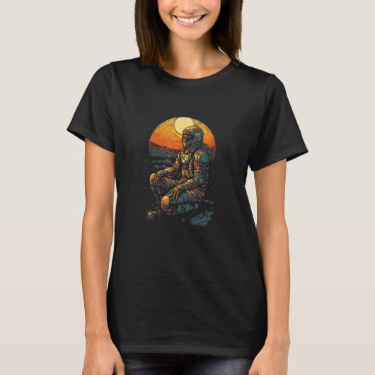T-shirt Astronaut Venus Outer Space Planet Science Astrono (Devant)