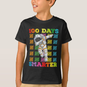 T-shirt Astronaute 100 jours plus intelligent 100e jour d'