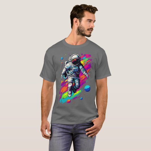 T-shirt astronaute 5 (Devant entier)