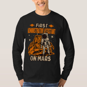 T-shirt Astronaute assistant administratif