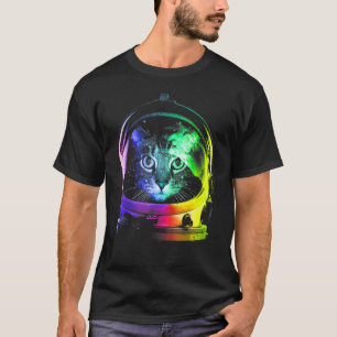 T-shirt Astronaute Cat Space Cat For Men Women Kids