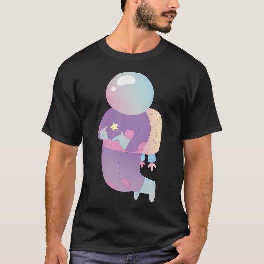 T-shirt Astronaute coloré (Devant)