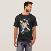 T-shirt Astronaute Cool Planètes spatiales (Devant entier)