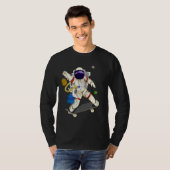T-shirt Astronaute Cool Planètes spatiales (Devant entier)