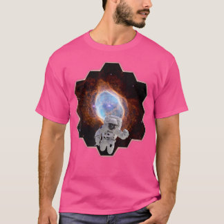 T-shirt Astronaute dans le Ring Sud Nebula Webb Space Tele