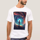 T-shirt Astronaute dans l'espace (Devant)