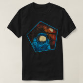 T-shirt Astronaute dans l'espace 4 (Design devant)
