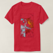 T-shirt Astronaute dans l'espace 6 (Design devant)